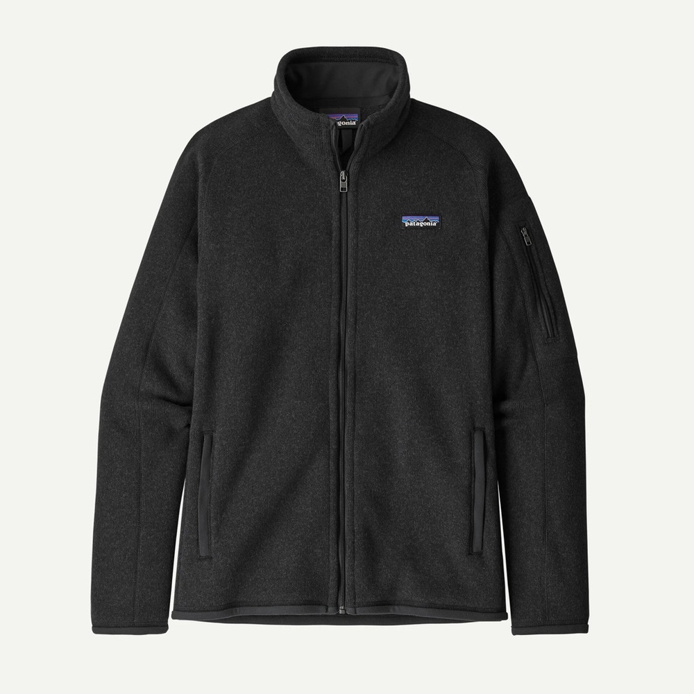 Patagonia women’s Black better sweater full zip Jacket